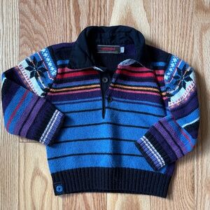 Catimini Multicolor Fairisle Sweater 9-12m